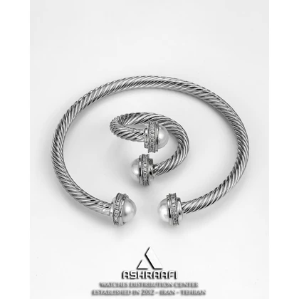 دستبند و انگشتر ست زنانه Bracelet & Ring Set S2
