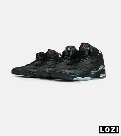کفش کتانی ساق‌دار مردانه مشکی Nike air jordan 6