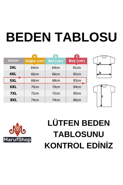 تیشرت سایز بزرگ مردانه معروف شاپ marufshop