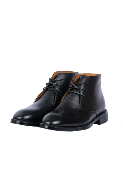 نیم بوت چرم مردانه مدل ms1029
