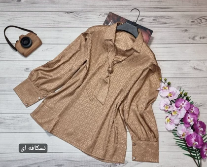 شومیز کرواتی مدل نفس کد 50212