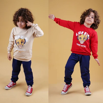 بلوز و شلوار پسرانه مدل شیرشاه