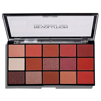 پالت سایه چشم پودری 15 رنگ روولوشن مدل Reloaded رنگ Newtrals 2