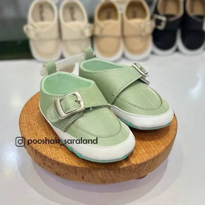 پاپوش نوزاد پسرانه کلاسیک