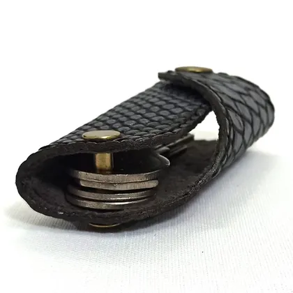 جاکلیدی چرم طبیعی