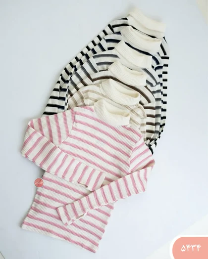 بلوزیقه اسکی راه راه 5434