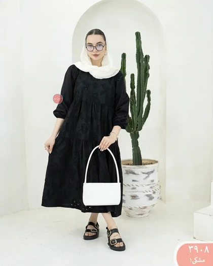 پیراهن خامه دوزی 3908