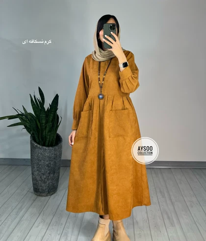 پیراهن مانتویی گیتا 3