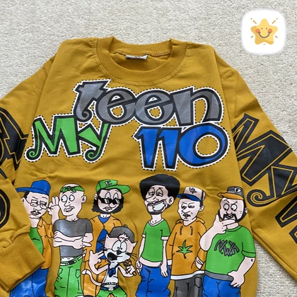 بلوز پسرانه my teen مناسب 5 تا 13 سال
