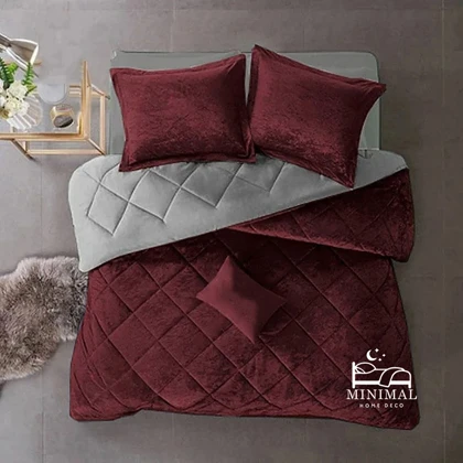 روتختی مینیمال مخمل طرح لوزی