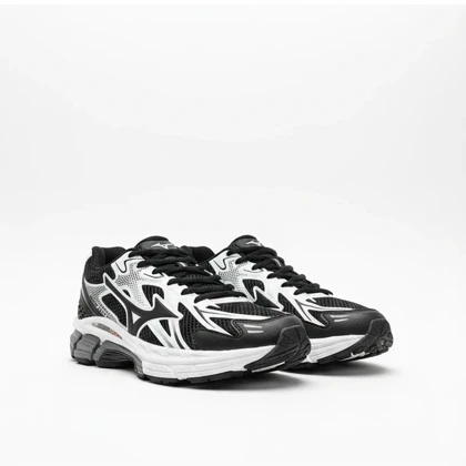 کفش کتانی میزانو هالو میکس مشکی سفید کد 295058