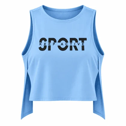 نیم‌تنه ورزشی SPORT بغل چاک کد 77087