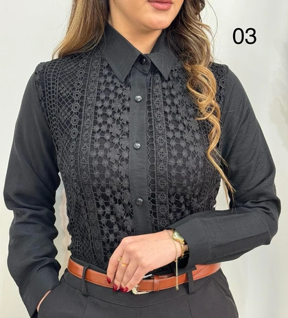 شومیز گیپور ترک