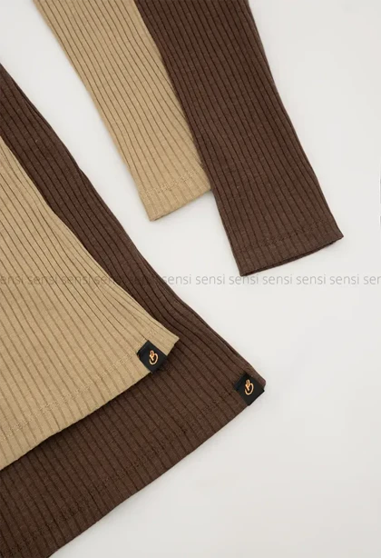 بلوز راه راه یقه اسکی کد1005015