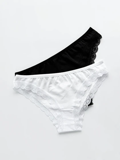 شورت اسلیپ نخ پنبه کنار تور میسپل Misspel