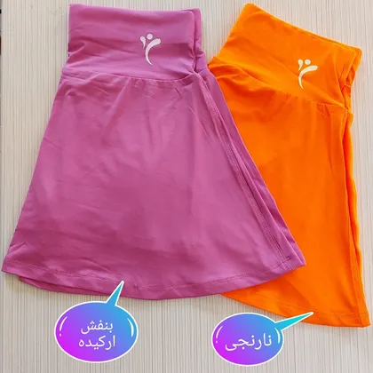 دامن تنیسی ورزشی زنانه شورت دار