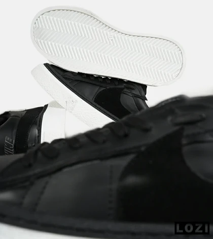 کفش نایک مردانه و زنانه مشکی Nike Blazer Low 77 Jumbo