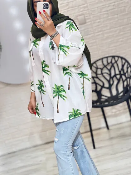 شومیز هاوایی