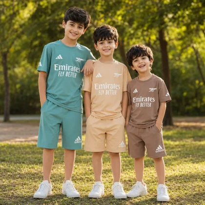 ست تیشرت شلوارک پسرانه Emirate سایز 60 و 65