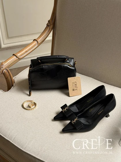 کفش پاپیونی ysl پاشنه 6 سانت