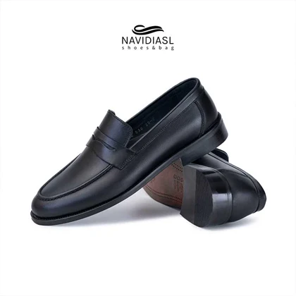 کفش مردانه تمام چرم کلاسیک کد 7010011