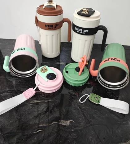 تراول ماگ درجه دار دسته دار