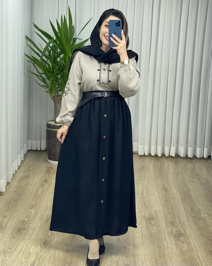 ست سه‌تکه گلدوزی