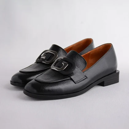 کفش چرم کالج زنانه آلیس01