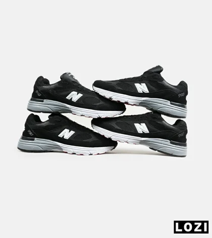 کفش کتانی بزرگ پا مشکی NEW BALANCE 993