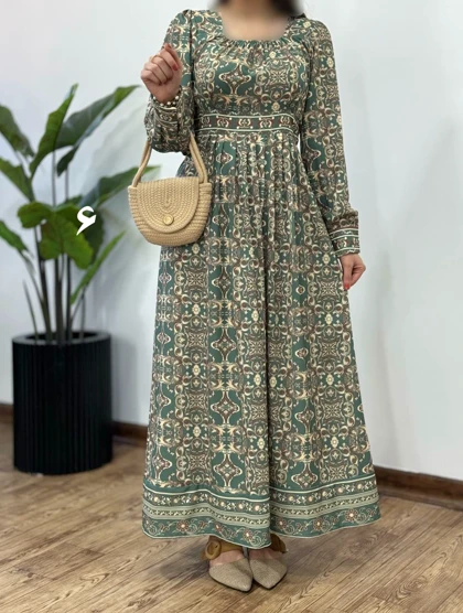 پیراهن ماکسی آشینا 5