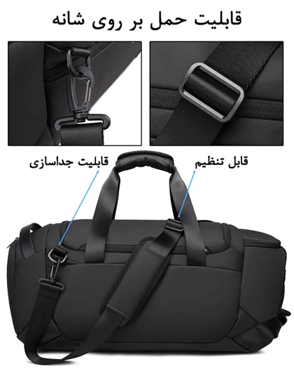 کیف و ساک ورزشی اورجینال بنج BANGE 2378