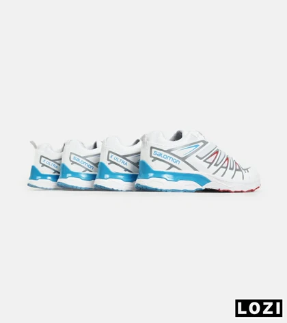 کفش کتانی بزرگ پا سفید قرمز ابی سالومون Salomon X ULTRA
