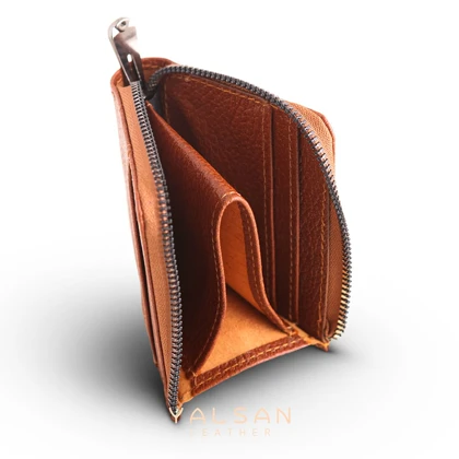 کیف پول چرم یلسان مدل رادین کد 080-BF