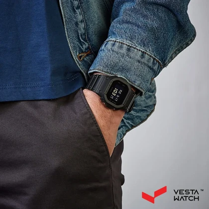 ساعت مچی مردانه و زنانه کاسیو جی‌شاک CASIO G-SHOCK مدل DW-5600BB-1DR