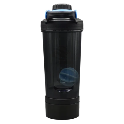 شیکر دو تیکه اسمارت شیک مدل Shake it دودی ظرفیت 0.5 لیتر