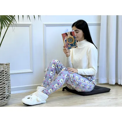 شلوار مخمل روبی