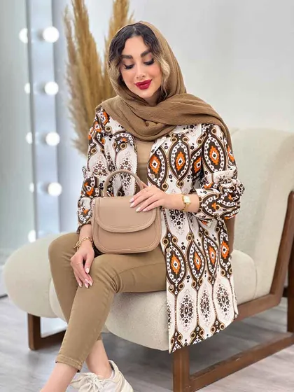 مانتو طرح سنتی پارمین