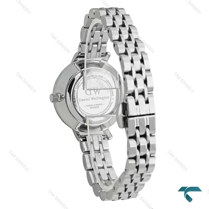 ساعت مچی دنیل ولینگتون زنانه نقره ای اسمال ایندکس نگین DW-7829-L