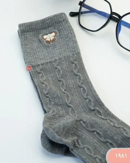 جوراب ساق بلندگلدوزی 1981