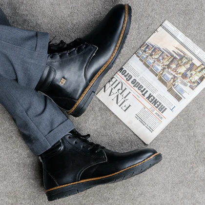 کفش تخت ساق‌دار cat مردانه مدلRivari ویژه