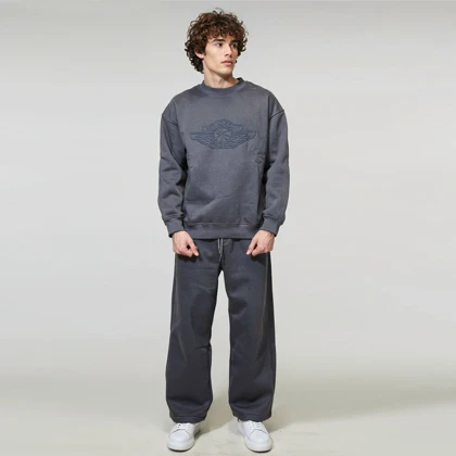 ست دورس و شلوار بگ طرح(air jordan)