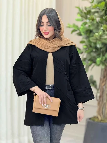 مانتو برش‌دار بغل چاک