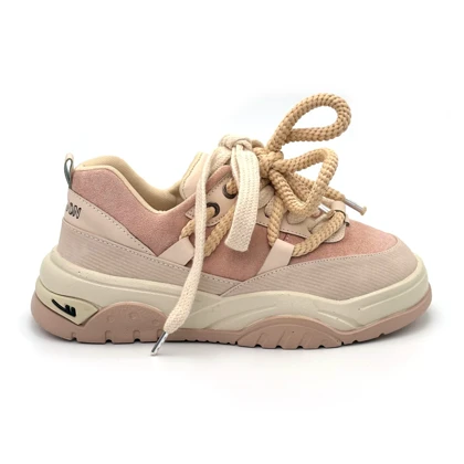 کفش اسپرت دخترانه مدل sneaker - 0024_Pink