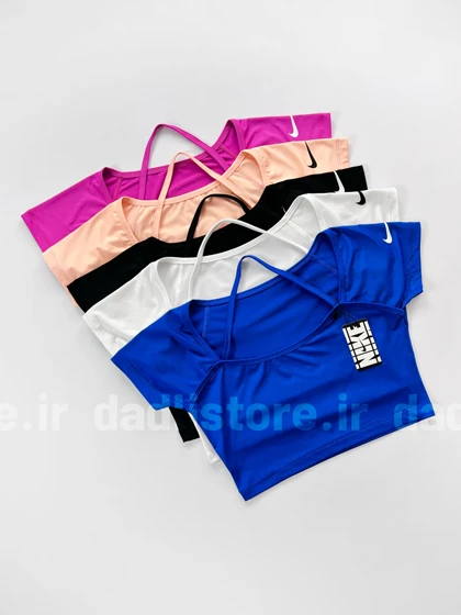 کراپ تاپ ورزشی یوگایی هارنس دار نایکی Nike