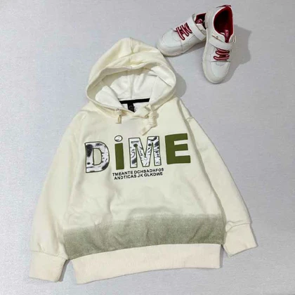 هودی بچه گانه DIME کرم سبز