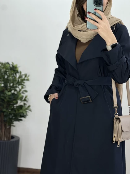بارانی بلند ضد آب ژیکان