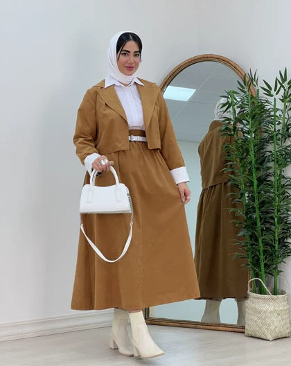 ست کت و دامن تارا(70)کد:4301
