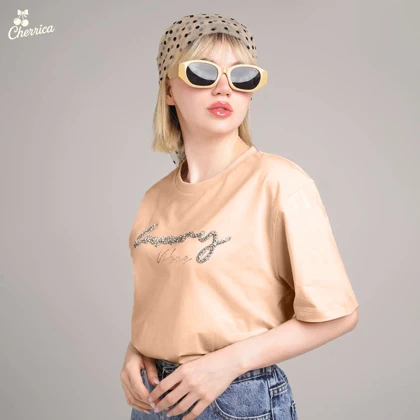 تیشرت لاکچری نگینی کد 91