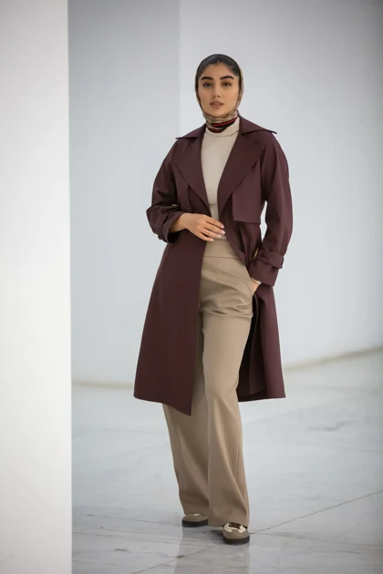 بارانی سانتانا ژیله دار پشت پیلی