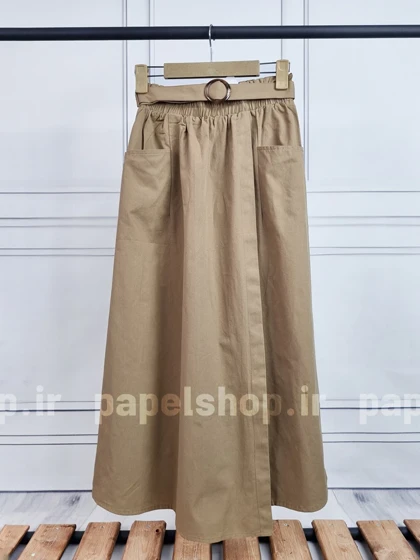 دامن جیب پاکتی جلو چاک‌دار